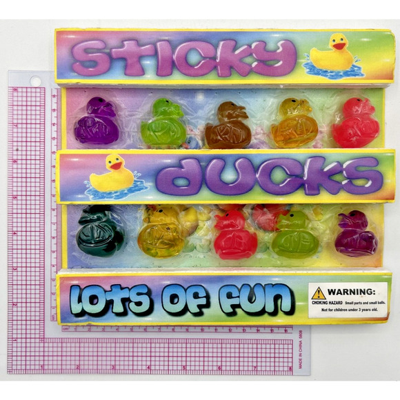 Vintage Vending Display Board Sticky Ducks 0136 - Picture 1 of 2